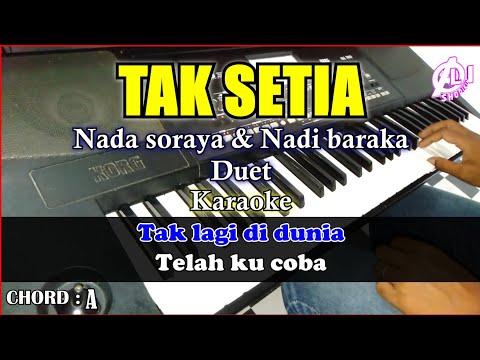 TAK SETIA DUET - KARAOKE DANGDUT LIRIK (COVER) KORG Pa300