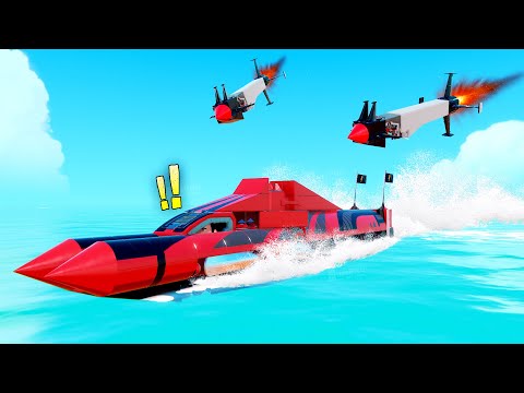 Whose Speed Boat Can OUTRUN Human Guided Missiles?!