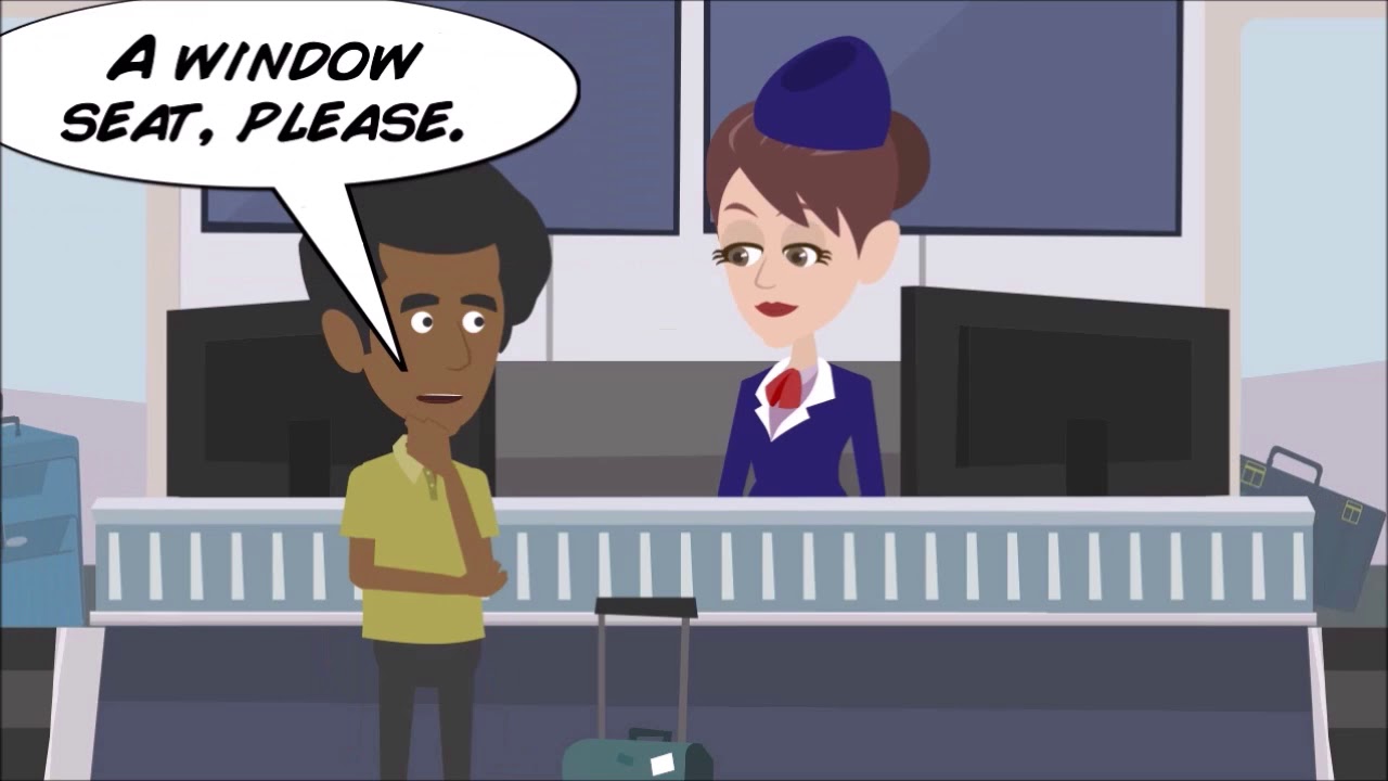 Inglês para Viagem - Fazer check in em Inglês no aeroporto em viagens