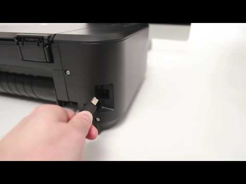 Thumbnail for Canon PIXMA MG3520 - Wireless Setup with a USB cable on a Windows Computer