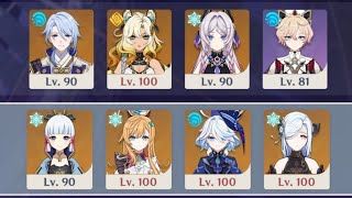 【原神】Ver.Luna VI b 螺旋12層 神里兄妹をキャリーして星9攻略【Genshin Impact】