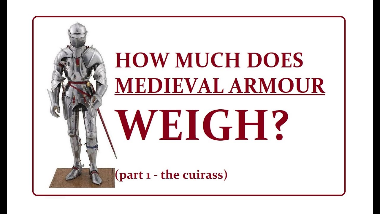 How much did a suit of armor weigh in the 15th century? Tipseri