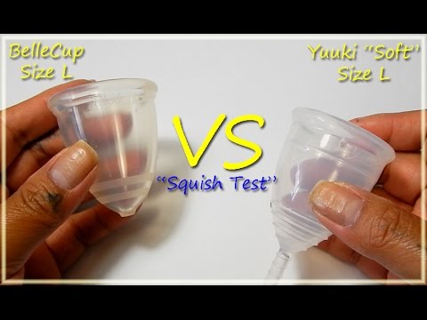 Bella Cup vs Yuuki Soft Large - Menstrual Cups