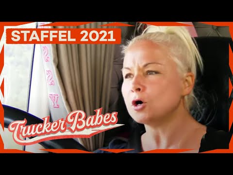 Lissy rastet aus - auf der Autobahn kommt ihr ein Auto gefährlich nah | Trucker Babes | Kabel Eins
