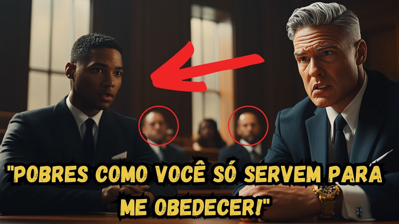 Jovem Pobre Vai à Audiência Contra Milionário e o JUIZ FICA SEM PALAVRAS Com o Que Ele Faz...