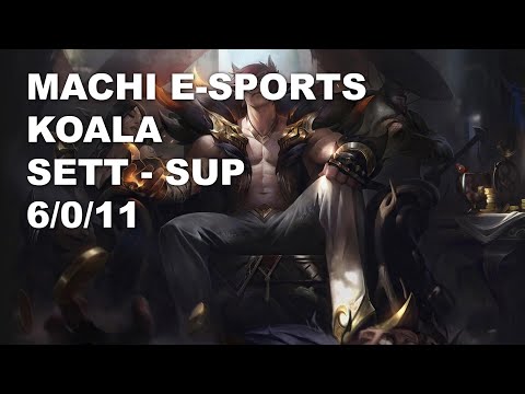 Machi E-Sports Koala Sup Sett vs Bard - KR Master Patch 10.8