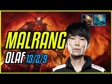 MALRANG - OLAF - EUW CHALLENGER - PATCH 11.9