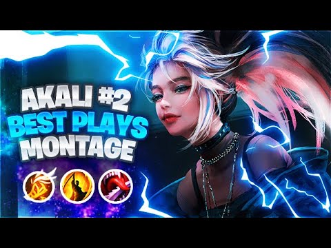 Akali Montage #2 League of Legends Best Akali Plays 2020
