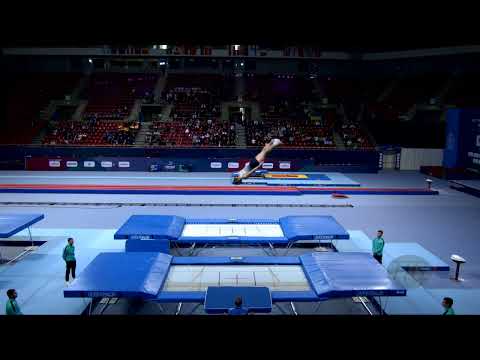ROZHKO Dmytro (UKR) M - 2022 Trampoline Worlds, Sofia (BUL) - Q2 Trampoline