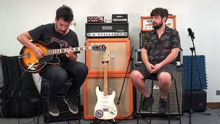 Video thumbnail for Muestra tu Joyita: ¨Ibanez Artcore AF75¨ de Rainiero Guerrero by Guitar Express