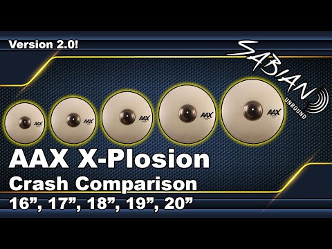 Sabian AAX X-Plosion Crash Comparison 2.0......20" Edition!!