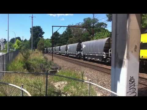 SSR's inaugural coal train on the NSW Western Line