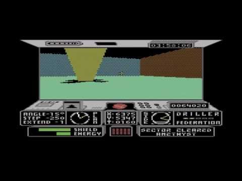 Lukozer Retro Game Review 105 - Driller - Commodore 64