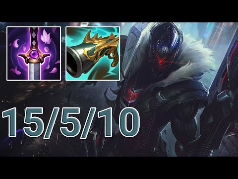 Lethality Jhin ADC VS Aphelios | KR GrandMaster Patch 13.12