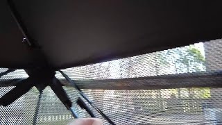 Quick tour of this easy pop-up, see through hunting blind - Hunting Blind, 2 Person Pop Up Blinds 36