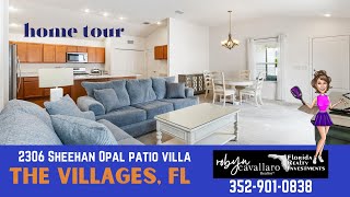 Home Tour TURNKEY Patio Villa 2306 Sheehan The Villages Florida | Robyn Cavallaro