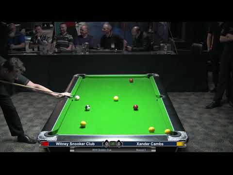 2019 Golden Cue - Witney Snooker Club v Xander Cambs