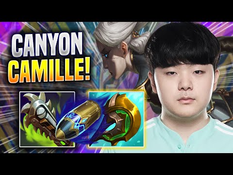 CANYON IS A MONSTER WITH CAMILLE! - DK Canyon Plays Camille TOP vs Aatrox! | Season 2022