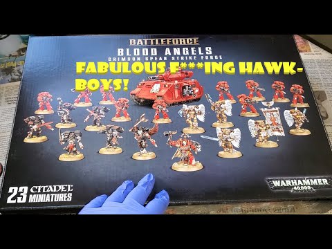 Blood Angels-Crimson Spear Strike Force -Holiday Box 2019 Battle Force