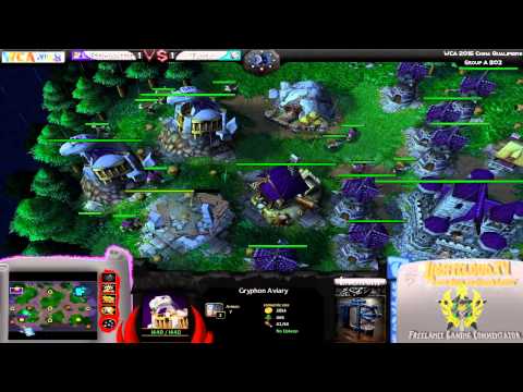 Romantic (HU) VS Tara (UD) - WC3 G3 - WCA 2015 Group A