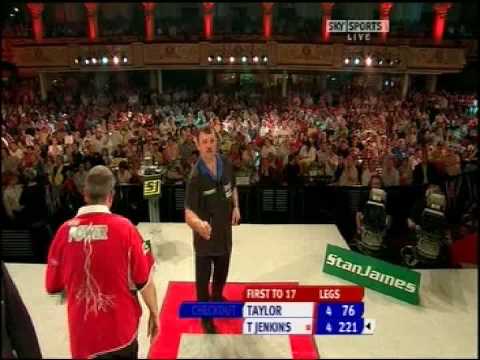 Phil Taylor vs Terry Jenkins Part 3 - 2007 World Matchplay Semi Finals