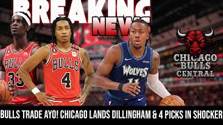 BULLS TRADE AYO! Chicago Lands Dillingham & 4 Picks in SHOCKER 😳