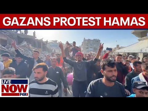 Video | Palestinians protest against Hamas and war  | LiveNOW from FOX