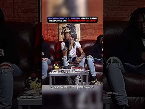 Bloodhound Lil Speedy Gives The Exact Same Response As Lil Jeff😳