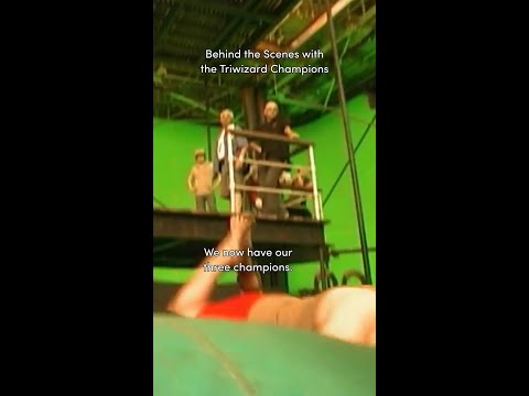 Filming the Triwizard champions #HarryPotter #BehindTheScenes