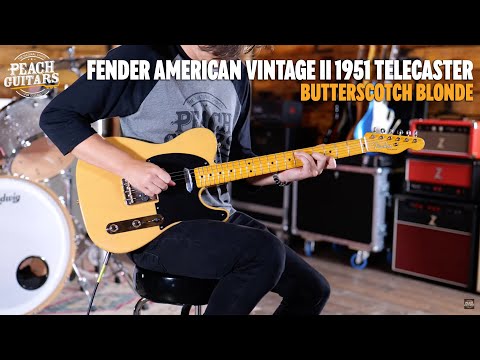 Fender American Vintage II 1951 Telecaster - Maple - Butterscotch Blonde image 11