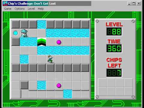 CCLP2 level 88 solution - 317 seconds