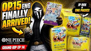OP15 ENG FINALLY ARRIVED! | ONE PIECE TCG | GRAND RIP EP 14 #onepiecetcg #onepiece
