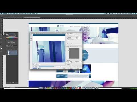 New Web Parallax Draft Design - Speeded up & designed in Photohop -