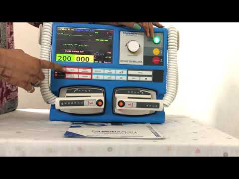 Monarch sanjeevani 1006 biphasic defibrillator, for icu