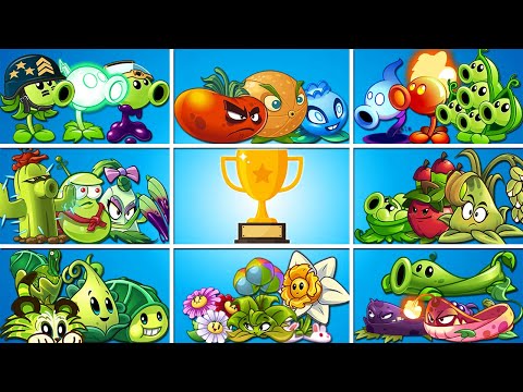 PvZ 2 Team Plant Vs Team Plant - Tournament 8 Best Team Plants - Which Team Will Win?