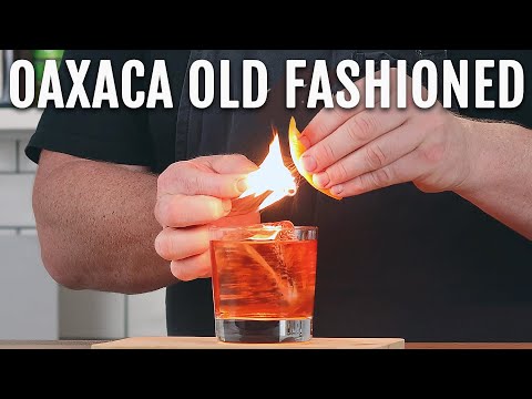 Oaxaca Old Fashioned cocktail recipe