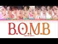 TREASURE 트레저 " B.O.M.B " Lyrics (ColorCoded/ENG/HAN/ROM/가사)