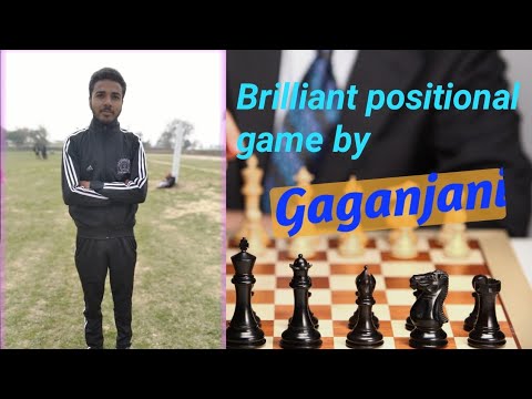 Positional brilliancy game. Gaganjani vs GM georgy pilavov.