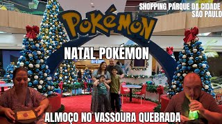 BROKEN BROOM and POKÉMON CHRISTMAS! Fun at Shopping Parque da Cidade in SP