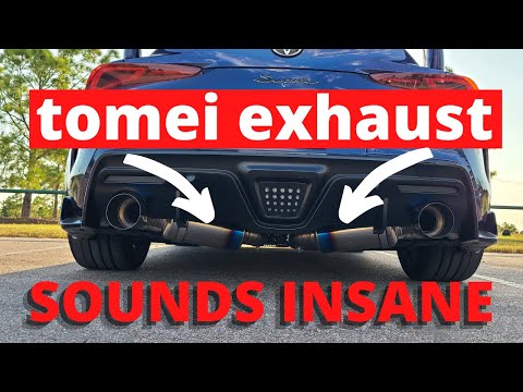 TOMEI EXHAUST A90 Supra.