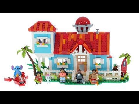 LEGO Disney 43268 Das Strandhaus aus „Lilo und Stitch“