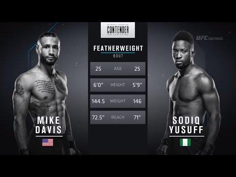FREE FIGHT | Yusuff Shows Off His Skillset | DWCS Week 6 Contract Winner - Season 2