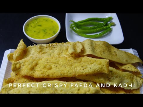Dussehra Special Halwai jesa Fafda/Recipe with Besan Chutney/Tips & Tricks for perfect Fafda/फाफड़ा.