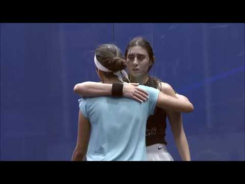 Nour El Sherbini winning moment of the Allam British Open 2021
