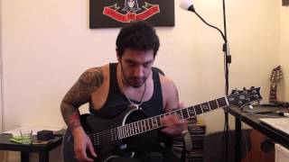 How to play ‘Luck As A Constant’ by Periphery Guitar Solo Lesson w/tabs pt1 (Misha)