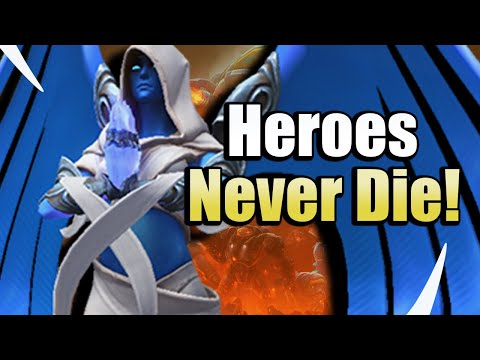 Only Mostly Dead! Auriel Resurrect Strats - Heroes of the Storm w Kiyeberries