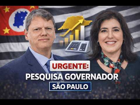 URGENTE: PESQUISAS COM TEBET X TARCÍSIO PARA GOVERNADOR DE SÃO PAULO MOSTRAM NÚMEROS CRUCIAIS