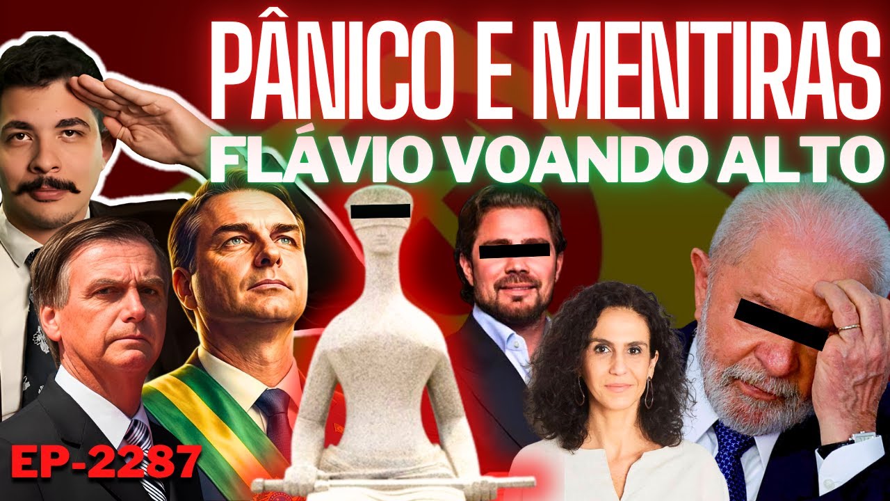 Olimpo é DESMENTIDO, Gleisi ENTREGA Lula e Malu Fala de PÂNICO em Brasília + Flávio VOANDO Alto.