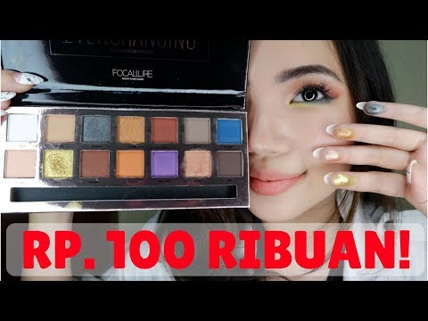 FOCALLURE EVERCHANGING EYESHADOW HONEST REVIEW (INDONESIA) // DHEAUDREY