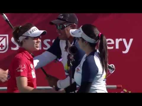 Erika Jones v Sara Lopez – compound women’s gold final | Lausanne 2014 Archery World Cup Final